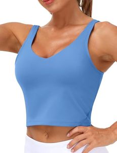 Top Deportivo Corto para Yoga, Cómodo y Flexible, Ropa Deportiva para Gimnasio, Top Deportivo para Yoga, Transpirable y Elástico, Ropa para Ejercicio Físico - Product Image 1