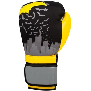 Gants de boxe professionnels en cuir PU pour adultes, Logo personnalisé - Product Image 2