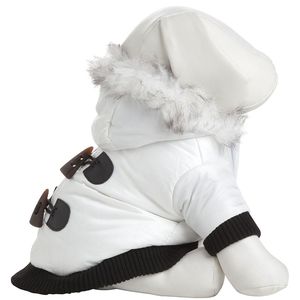Cappotto Parka Elegante per Animali Domestici Aspen Winter White, Abbigliamento Alla Moda per Animali - Product Image 3