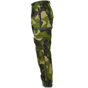 Pantalones Tácticos Suecos para Hombre, Cintura Alta, Múltiples Bolsillos, Transpirables, Estilo Outdoor, Material de Lona - Product Image 3