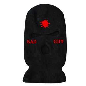 Cagoule intégrale Bad Guy à un trou, bonnet d'hiver tricoté, masque de ski unisexe pour adulte, 56-58CM, impression par transfert thermique - Product Image 6