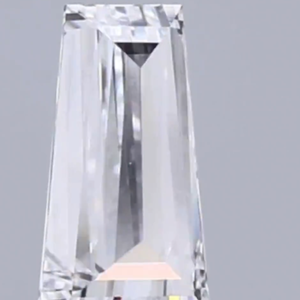 Diamante Cultivado en Laboratorio de 2 Quilates, Corte Baguette Cónico, Claridad VS, Color E, Corte Personalizado, Diamante Suelto para Joyería, Certificado IGI - Product Image 3