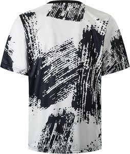 เสื้อผ้าสตรีทแวร์ลายกราฟิก - ลายพิมพ์แนวศิลปะ - ทรงหลวมสบาย - คอเสื้อแบบริบบ์ทนทานเพื่อสไตล์เรโทร - Product Image 3