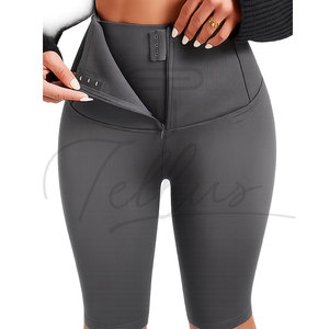 Leggings Capri Imprimés Taille Haute Effet Ventre Plat Sans Coutures Extensibles Longueur Genou pour Femme, Short de Yoga Grande Taille en Spandex/Nylon - Product Image 5