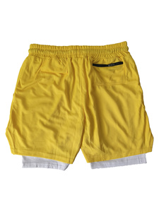 Shorts de course pour hommes en gros, séchage rapide, respirants, légers, pour la gym et le fitness - Product Image 2