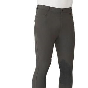 Leggings d'équitation pour hommes avec logo personnalisé / Pantalons d'équitation pour hommes fabriqués en usine, vente en gros - Product Image 6