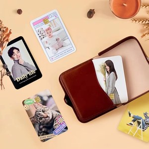 Autocollant personnalisé pour carte de crédit en argent métallisé, chrome, K-pop, idole, anime, décalcomanie pour carte de débit, 4 par feuille, faible MOQ, fabriqué en Corée - Product Image 4