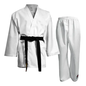 Uniforme de karaté confortable et lourd, 100% coton, fabriqué directement en usine au Pakistan, vêtements d'arts martiaux, uniforme de karaté - Product Image 5