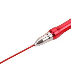 Cuerda de Saltar de Alta Velocidad con Bloqueo Automático, Mango de Aluminio, Cable de Acero, PVC, Cuerda de Saltar Rápida para Fitness, Venta al por Mayor, OEM - Product Image 3