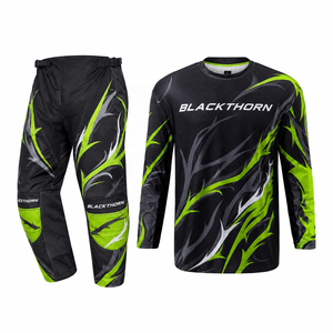Conjunto de Jersey y Pantalones de Motocross Personalizados para Hombre, Manga Larga, Equipación de Carreras de Motocicleta, Talla Adulto y Juvenil - Product Image 6