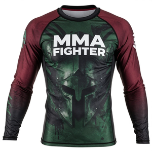 Camiseta de Compresión Deportiva de Manga Larga, Secado Rápido, Ecológica, Unisex, Personalizada, en Colores Morado, Rojo y Negro, para Surf y Actividades al Aire Libre - Product Image 3