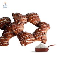 Poudre de pré-mélange pour pâte à pain mochi moelleuse de 20 kg en sachets pour pain mochi