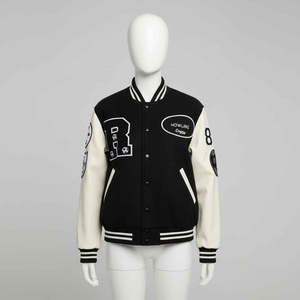 Chaqueta Varsity de Lana Estilo Letterman, Bordada, Retro, de Béisbol, Moda Premium, para Jóvenes Universitarios, Fabricante de Ropa Exterior - Product Image 5