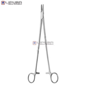 WANGENSTEEN 27.0cm Surgical Stainless Steel Clamp Tool Manual Needle <b>Holder</b> for Suturing for Hospitals and Clinics - Product Image 6