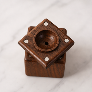 Dispensador de Palillos de Madera Maciza de Primera Calidad, Porta Palillos de Madera para Mesa de Restaurante, Accesorios de Cocina y Comedor - Product Image 3