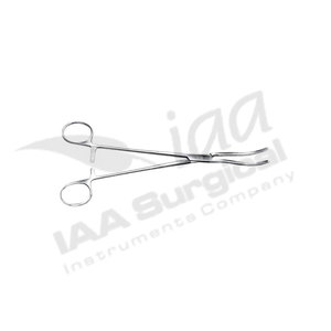 Instrumentos Quirúrgicos IAA, Pinza Ortopédica Recta Atraumática, Juego de Instrumentos Quirúrgicos Reutilizables de Acero Inoxidable, Certificación CE - Product Image 2