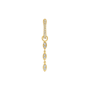 Wholesale Lab Diamond Stud <b>Earrings</b> 0.18 CT 5 Diamond <b>Earrings</b> Minimalist Dainty Gold <b>Earrings</b> Everyday Jewelry Supplier OEM ODM - Product Image 2