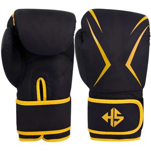 Guantes de boxeo de calidad superior Cuero de vaca 100% Guantes OEM Diseño personalizado y patrón Deportes de Interior para hombres Guantes DE BOXEO - Product Image 3