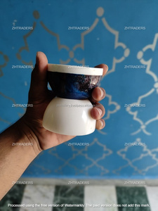 เตาอ้วกไม้อีพ็อกซี่งานฝีมือช่างฝีมือเตา bakhoor ตกแต่งพรีเมี่ยมสำหรับของขวัญ Eid รอมฎอนและประสบการณ์กลิ่นหอมในบ้าน - Product Image 3