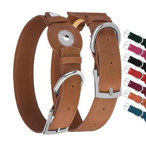 Collier pour chien en cuir robuste classique OEM ODM, réglable, personnalisable, nouvelle arrivée, accepte les emballages personnalisés, ceinture de collier pour chien en cuir - Product Image 4