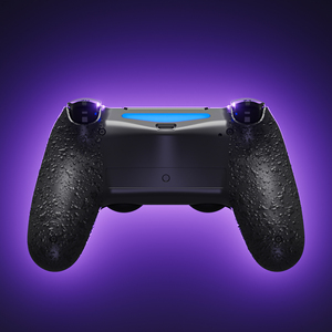 Carcasa Inferior de Repuesto Negra Texturizada EXtremeRate Versión Tipo-C Compatible con el Controlador de <span class=keywords><strong>PS4</strong></span> Modelos JDM-040/050/055 - Product Image 6