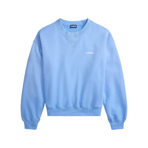 เสื้อสเวตเชิ้ตคอกลมลำลองสำหรับผู้หญิง ผ้าฝ้าย 100% พิมพ์ลายพัฟฟ์ ระบายอากาศได้ดี ซับในอย่างดี ทรงปกติ เหมาะสำหรับฤดูใบไม้ร่วง - Product Image 2