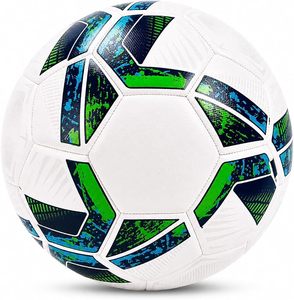 Balón de Fútbol de PVC de Primera Calidad de Star Works Corporation, Cosido a Máquina, Ecológico, Ligero, para Entrenamiento en Interiores - Product Image 1