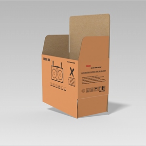 High Quality Eco-Friendly Custom Speaker Packaging Carton <b>Box</b> Recycled Materials Printed Corrugated OEM ODM Vietnam Manufacturer - Product Image 4