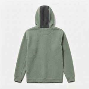 Sweat à capuche sportif pour homme, hiver, écologique, imprimé, en molleton technique, col rond, cordon de serrage réglable, 100% polyester - Product Image 3