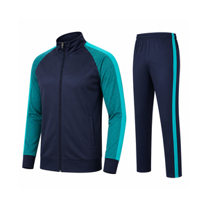 Ensemble de survêtement streetwear pour hommes, idéal pour le voyage et la gym, avec broderie personnalisée pour les acheteurs de détail américains - Product Image 1