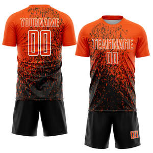 Maillot de football personnalisé en nylon/coton sublimé multicolore avec motif 3D, séchage rapide, manches courtes par Massee Sports - Product Image 1