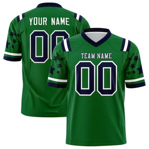 Vêtements de sport pour jeunes, maillot de football américain, tissu respirant, fournisseur d'uniformes d'équipe de club, séchage rapide, athlétique - Product Image 2