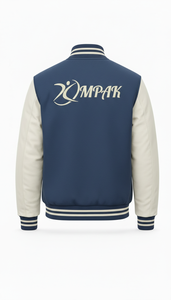 Oversized Winter Varsity <b>Jacket</b> with Hood Polyester/Cotton Material Front Logo Position Wholesale Professional Baseball - Product Image 3