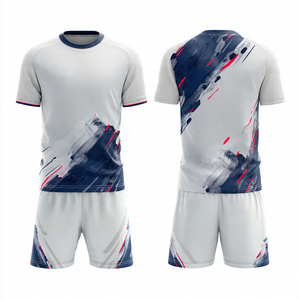 V-Neck Football Uniform Volleyball V-Neck Football Shorts 100% Polyester Sublimation Volley Ball Uniform Sports Football Uniform - Product Image 4
