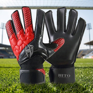 Goalkeeper non-slip <b>gloves</b> non-slip material durable <b>thin</b> section lightweight design football <b>gloves</b> - Product Image 3