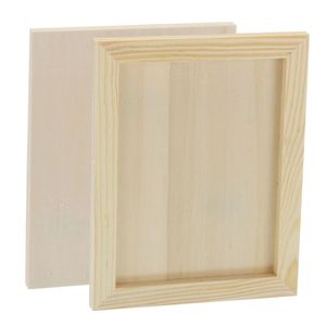 Solid Wood Handmade Eco-Friendly Modern Vertical <b>Wall</b> Mount Painting <b>Frame</b> - Product Image 4