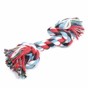 Juguete Masticable de Cuerda de Algodón Trenzado con Doble Nudo para Gatos y Perros, Ecológico, Duradero y Divertido, Venta al Por Mayor - Product Image 4