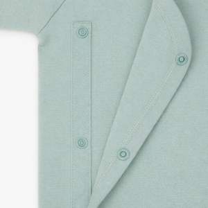 JALBEBE Combinaison pour bébé unisexe en coton, écologique, lavable, à manches longues, à ouverture sur le devant avec fermeture à boutons, pour l'automne, nouveau-né - Product Image 6