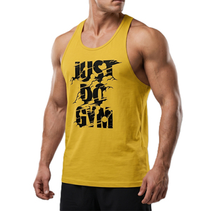 Camiseta Deportiva Personalizada con Logotipo para Hombre, Mezcla de Algodón, Impresión en Serigrafía, Tejido Transpirable, Ecológico, de Secado Rápido, Ajuste Atlético - Product Image 1