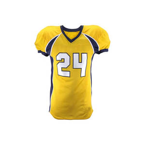 Maillot de football américain personnalisé, uniforme d'équipe sublimé, respirant, en polyester, pour entraînement et match, vente en gros - Product Image 4