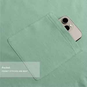 Mens stylish summer casual t <b>shirt</b> breathable cotton fabric lightweight comfortable everyday wear clothing for street style - Product Image 4