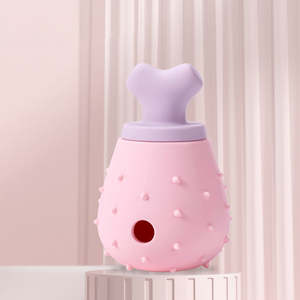 Juguete Masticable para Perros, Diseño Divertido de Pata de Pollo, Ecológico y Duradero, Limpia los Dientes, Dispensador de Comida de Silicona - Product Image 4