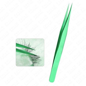 2026 New Style Stainless Steel Eyelash Extension Tweezers Precision Pointed Tip <b>Tool</b> for Volume Lash Application - Product Image 4