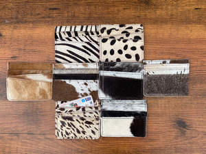 Tarjetero occidental hecho a mano para mujer, tarjetero de piel de vaca auténtica de alta calidad - Product Image 5