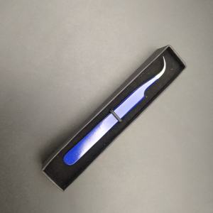 Pince à épiler professionnelle en acier inoxydable avec poignée confortable et durable, pointe fine pour l'élimination des poils incarnés et des éclats de peau, personnalisable - Product Image 5