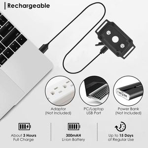 Collier anti-aboiement pour chien rechargeable et étanche IP67 avec 7 niveaux de sensibilité réglables, fonction de choc électrique et de bip sonore - Product Image 4