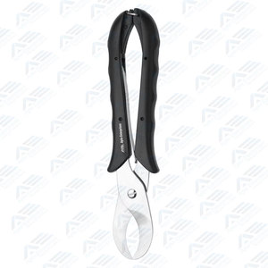 Ciseaux et forceps dentaires manuels en acier inoxydable à lame dentelée pour laboratoire dentaire, certifiés CE - Product Image 2