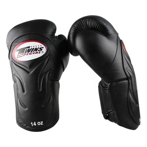 Gants de boxe de qualité supérieure, best-sellers, en cuir, jumeaux, vert-noir, de luxe, MMA, Muay Thai, entraînement de combat, gants de boxe - Product Image 6