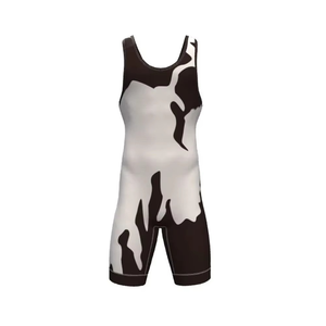 Wholesale <b>Low</b> MOQ Eco-Friendly Knitted Breathable Lightweight Quick Dry High Quality Custom Color Unisex Wrestling Singlet for - Product Image 2