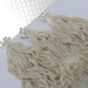 ผมต่อผมมนุษย์แท้18นิ้วสำหรับร้านเสริมสวยผมต่อทำจากผมจริง - Product Image 4